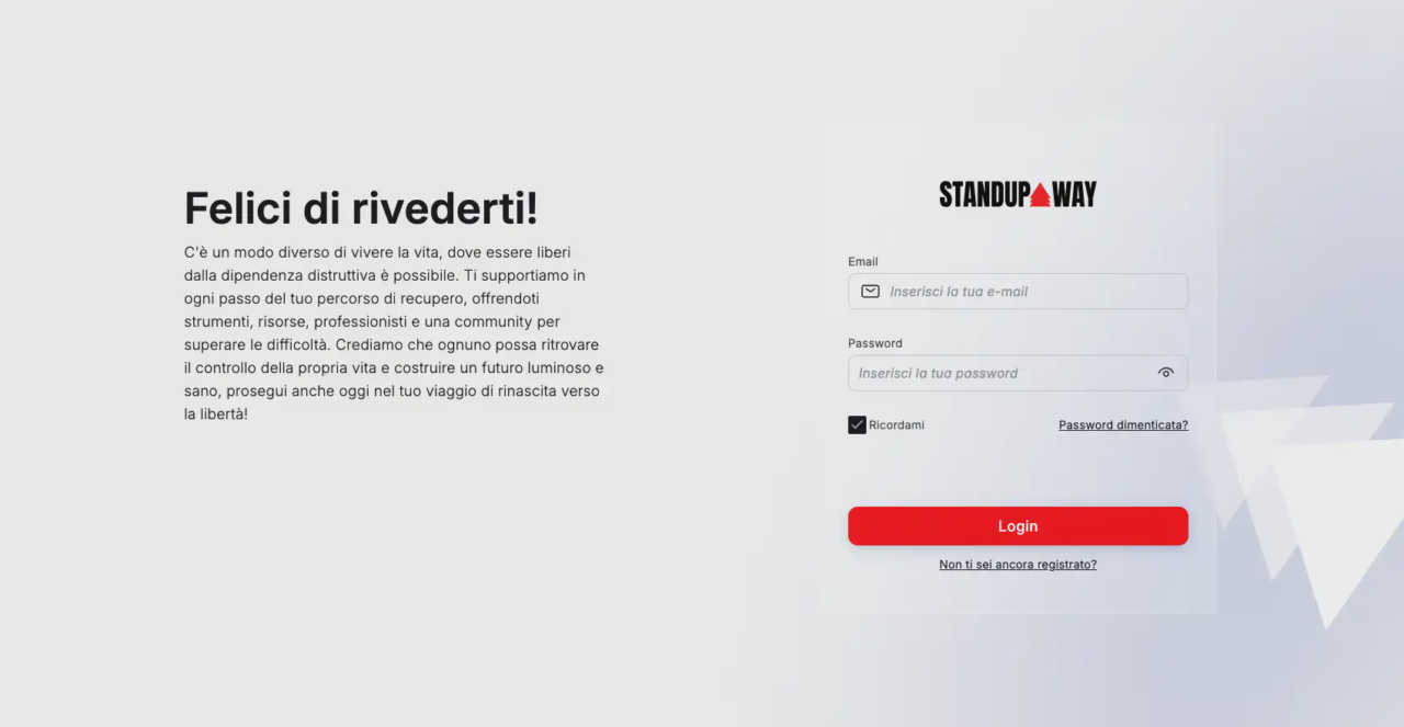 Metodo StandUp — StandUpWay login