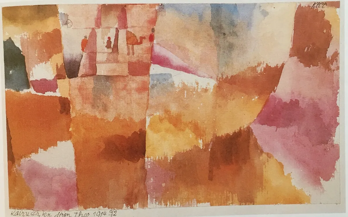 Paul Klee reminded me of Tunisia