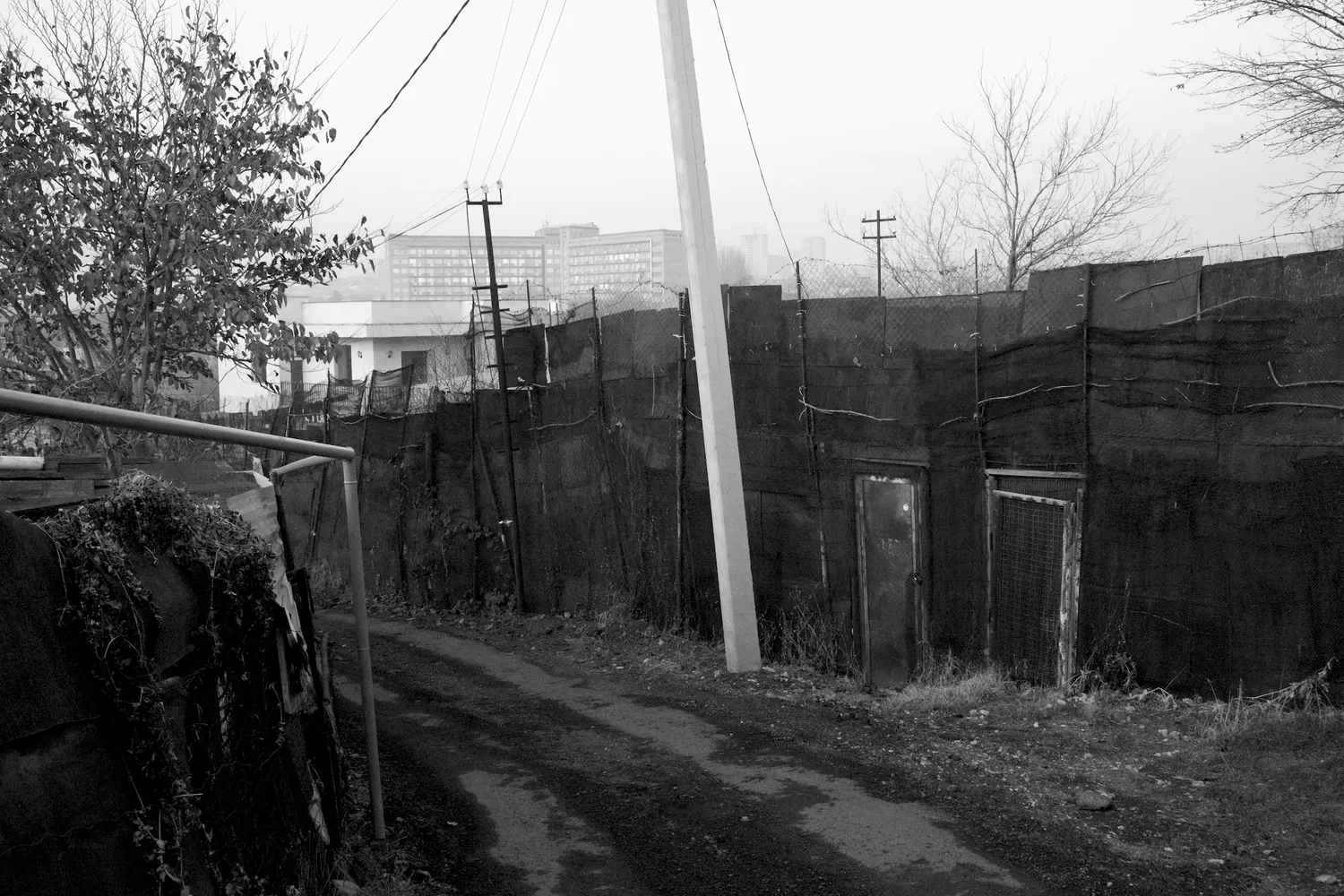 Metallic alley in Yerevan