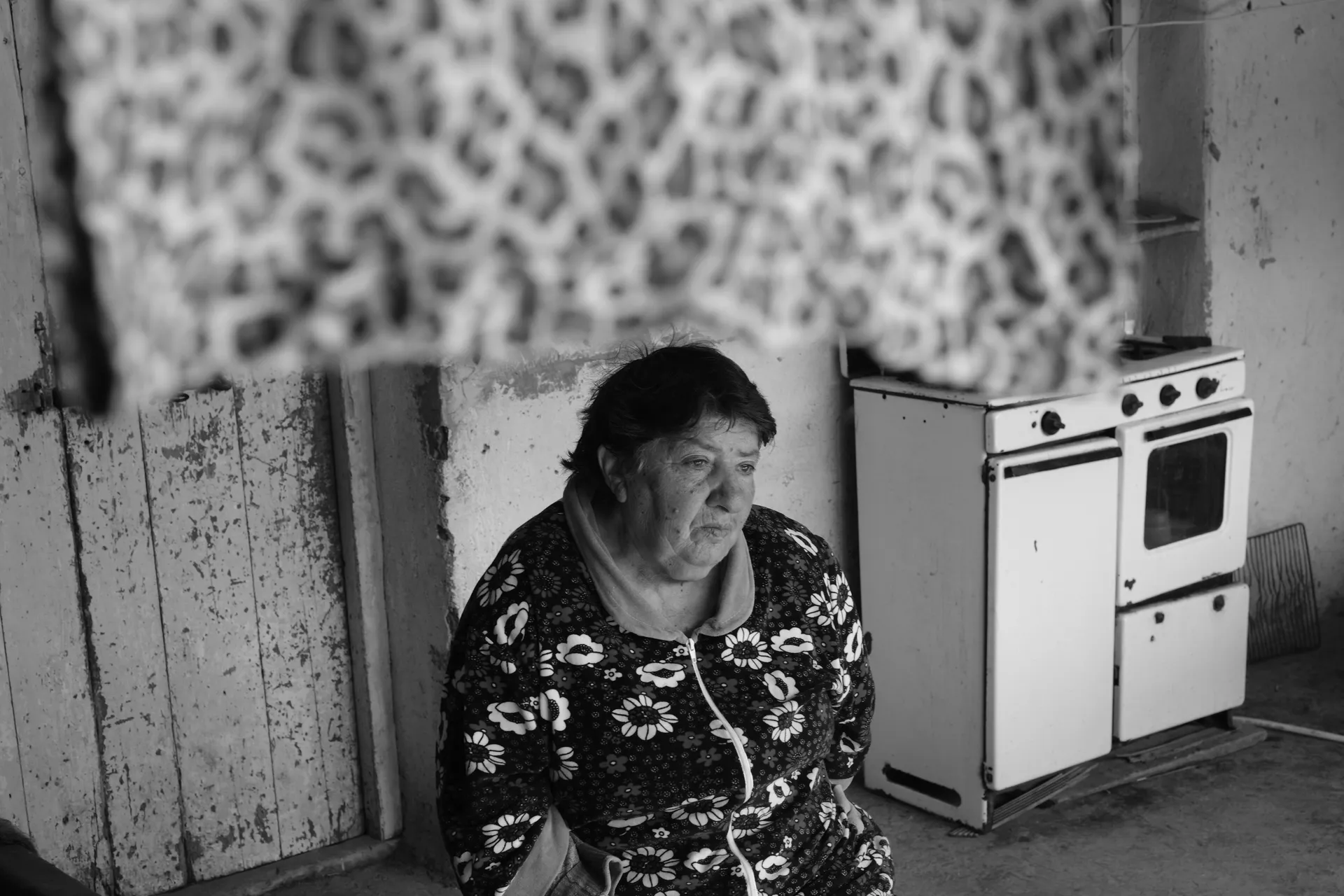 A resident of Kornidzor, on the border with Azerbaijan