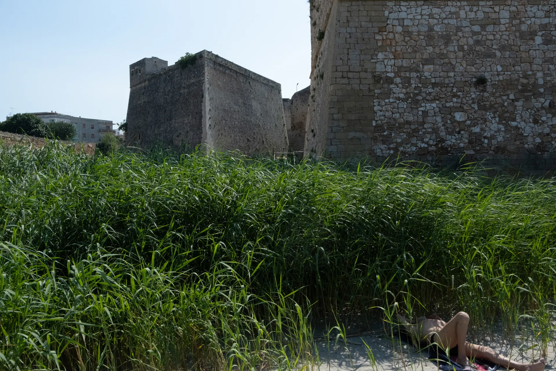 Mura del castello Aragonese di Otranto